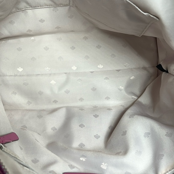 KATE SPADE MEDIUM PINK NYLON TOTE - Picture 8 of 8
